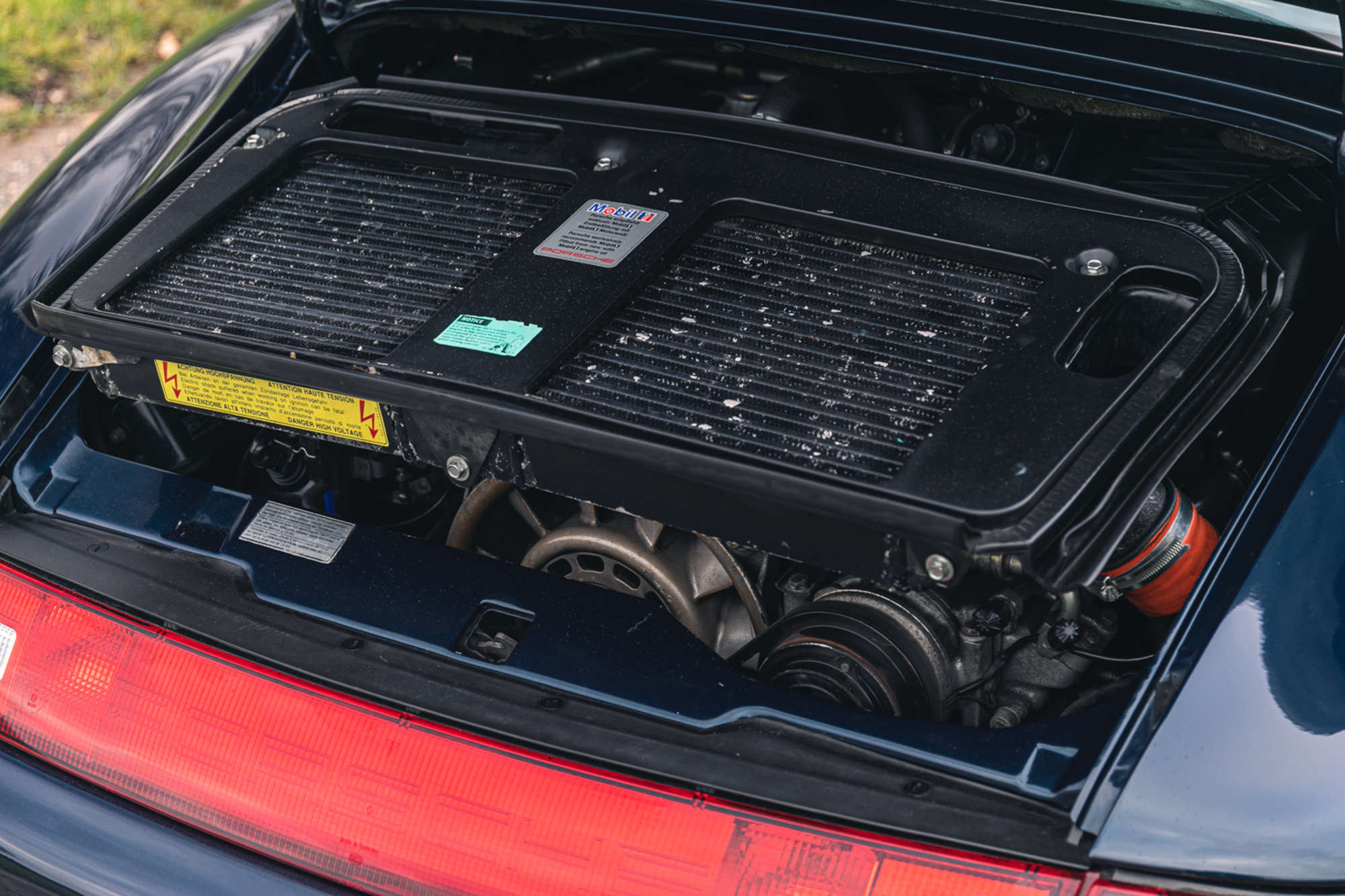 Porsche 993 Turbo engine