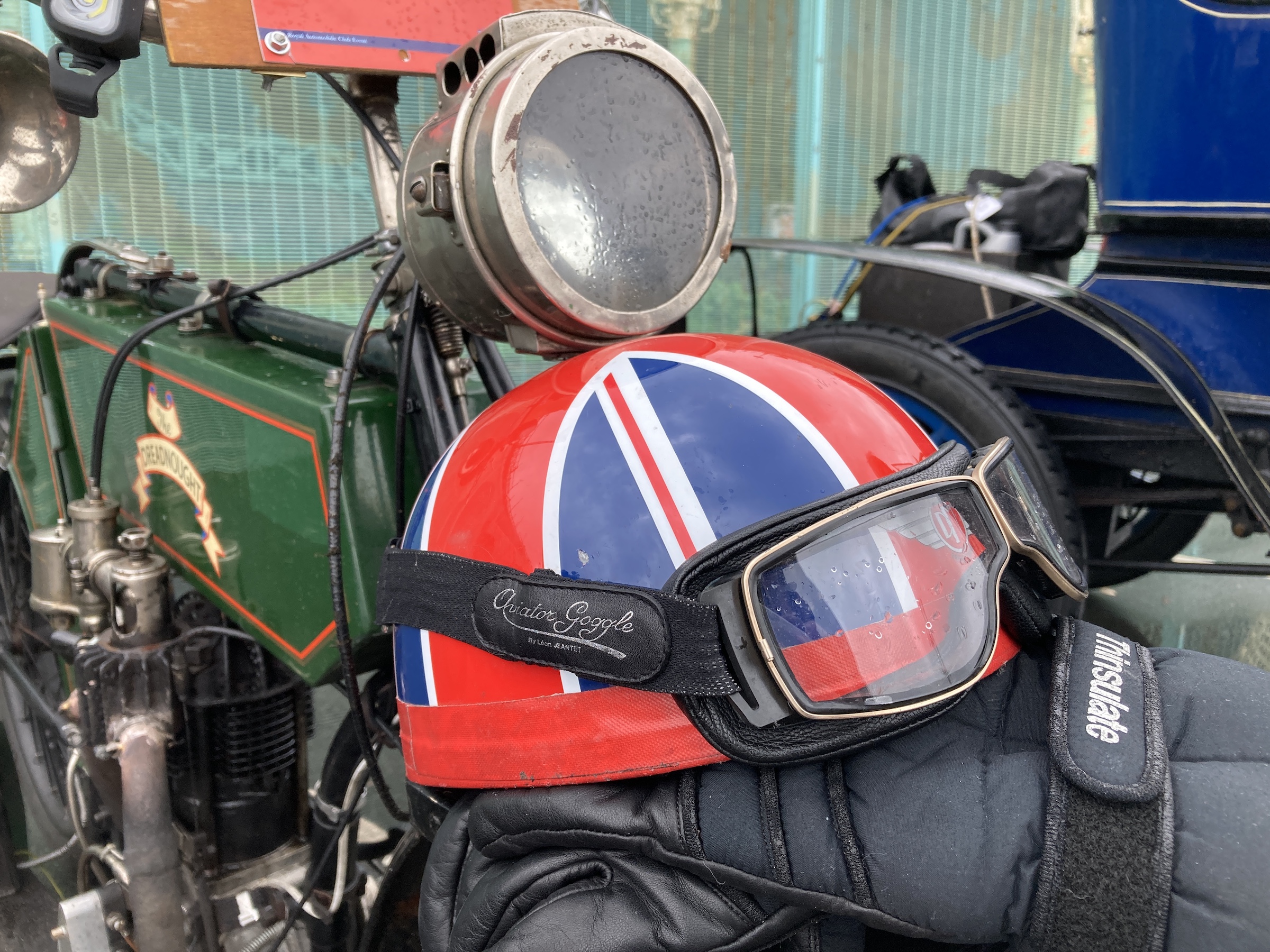 Two wheels or four? These drivers and riders braved the weather in the 2022 London to Brighton