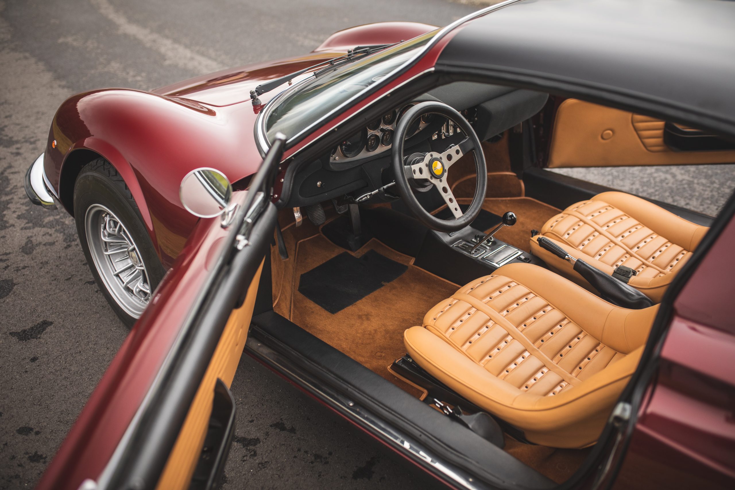 Ferrari Dino interior