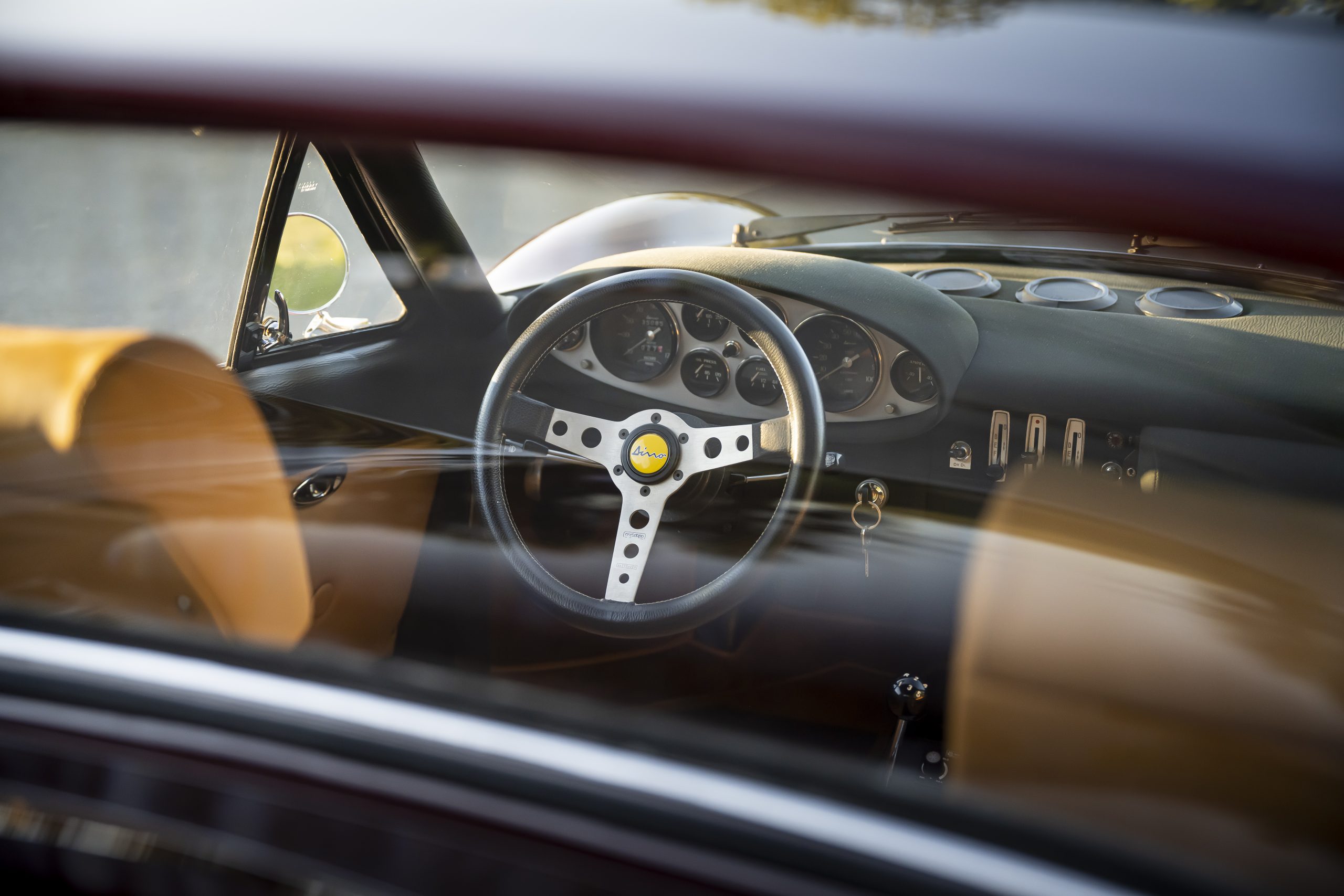 Ferrari Dino interior