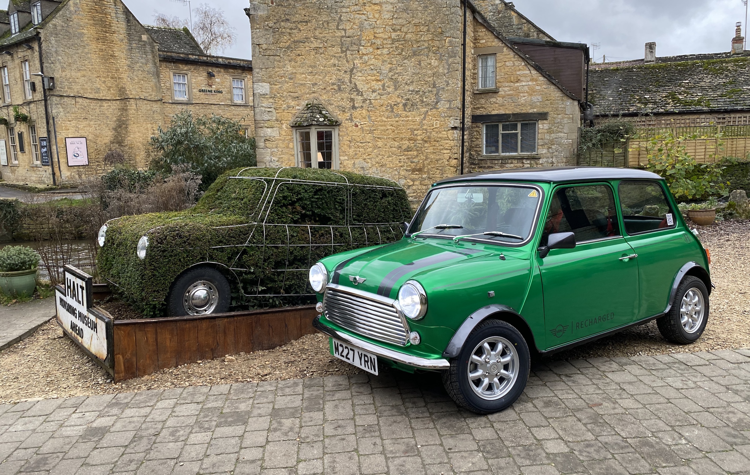 Charging around: Electric Mini Recharged driven