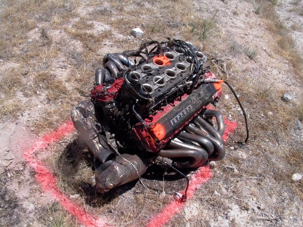 Ferrari Enzo engine damage