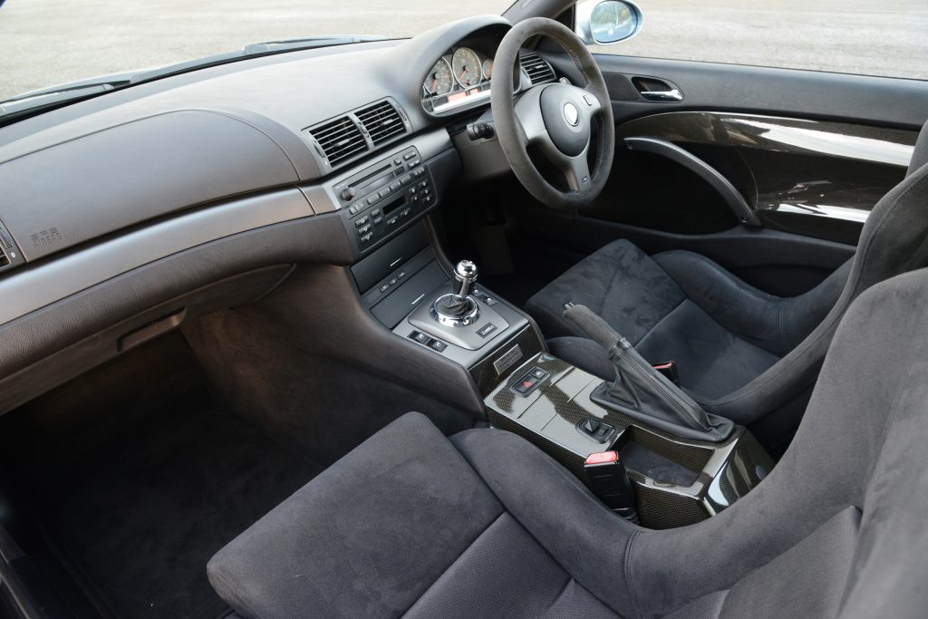 BMW M3 CSL interior