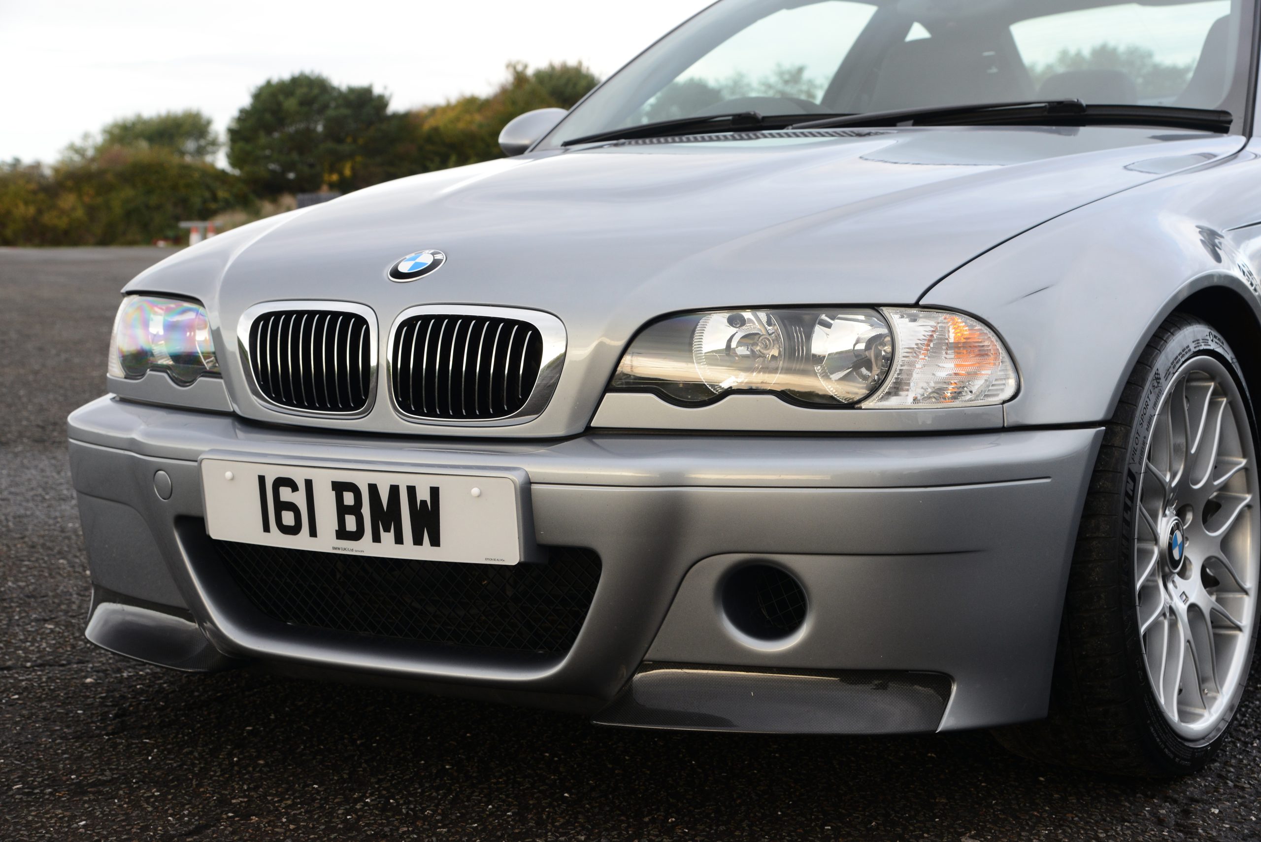 BMW M3 CSL front air intake