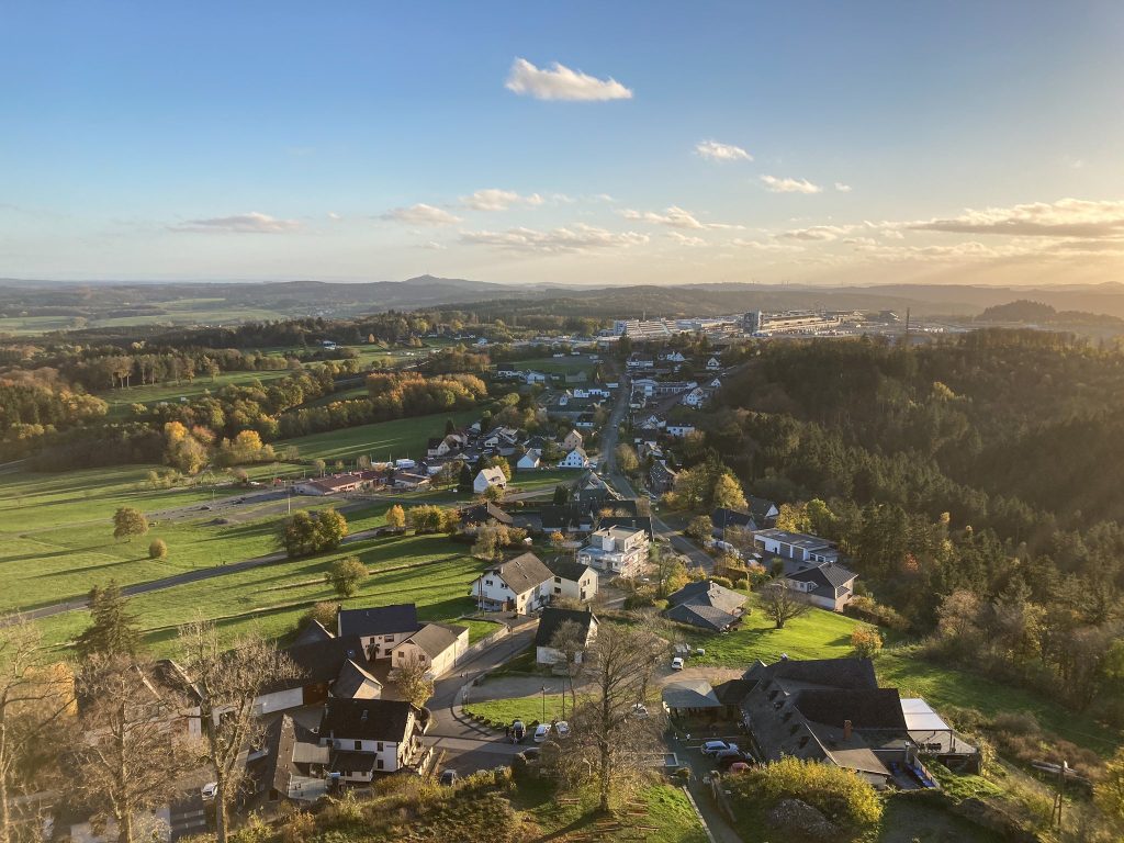 Nurburg castle view