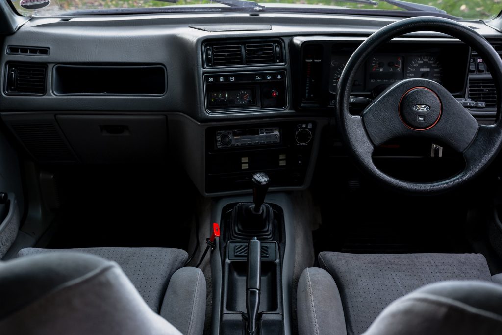 Ford Sierra XR8 dashboard