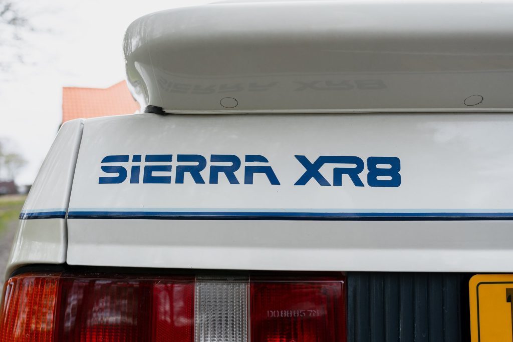Ford Sierra XR8 rear badge