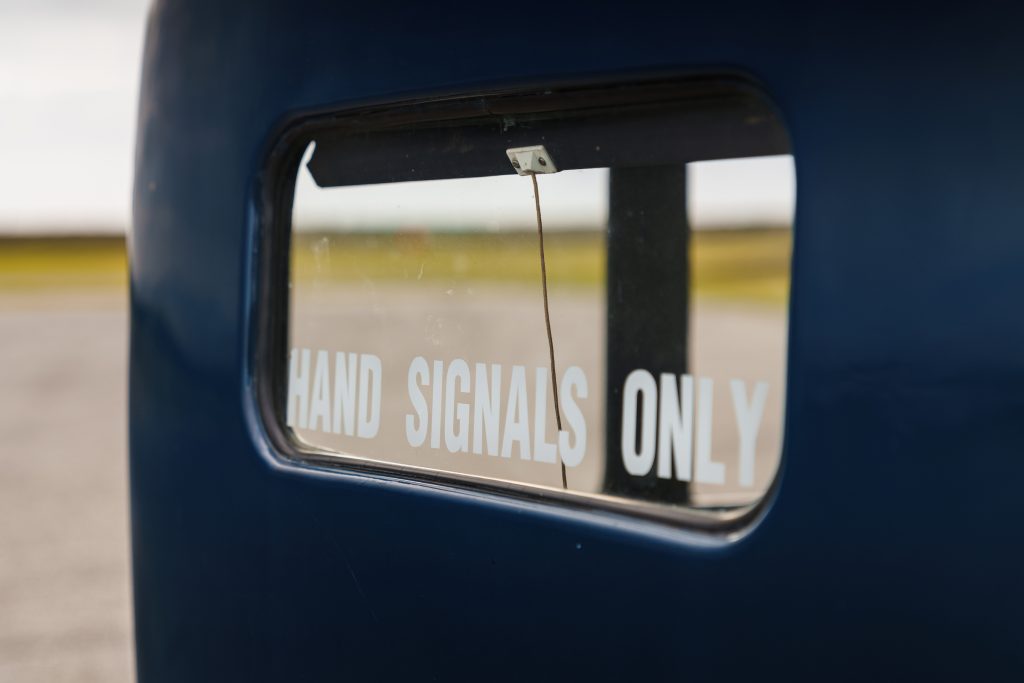 Austin 7 hand signals only