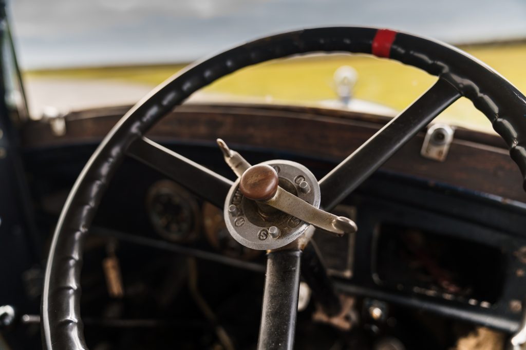 Austin 7 steering wheel