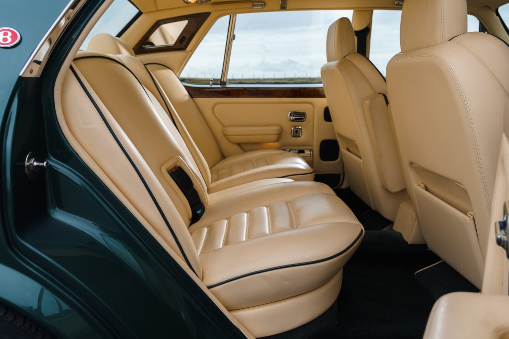 Bentley Turbo R rear seats