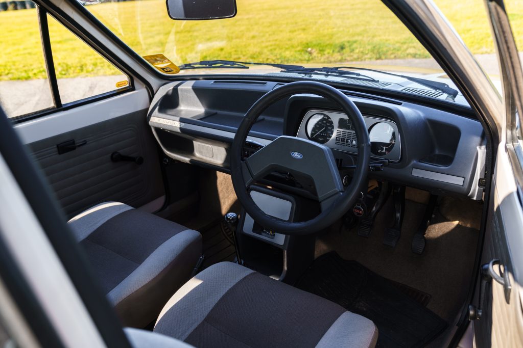 Ford Fiesta Mk1 interior