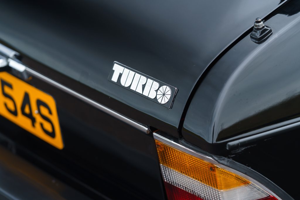 Saab 99 Turbo badge