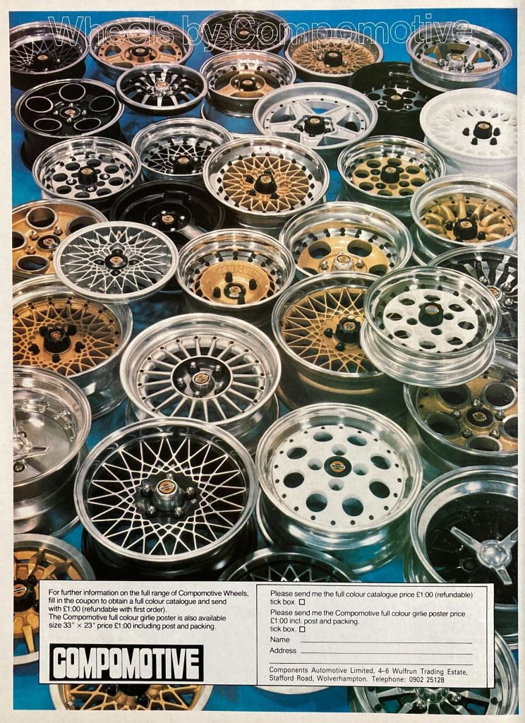 Compomotive wheels advert