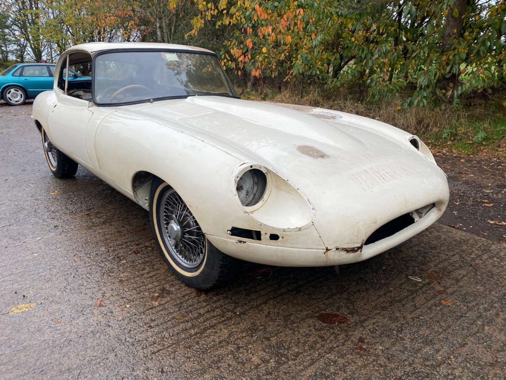 Jaguar E-Type project car