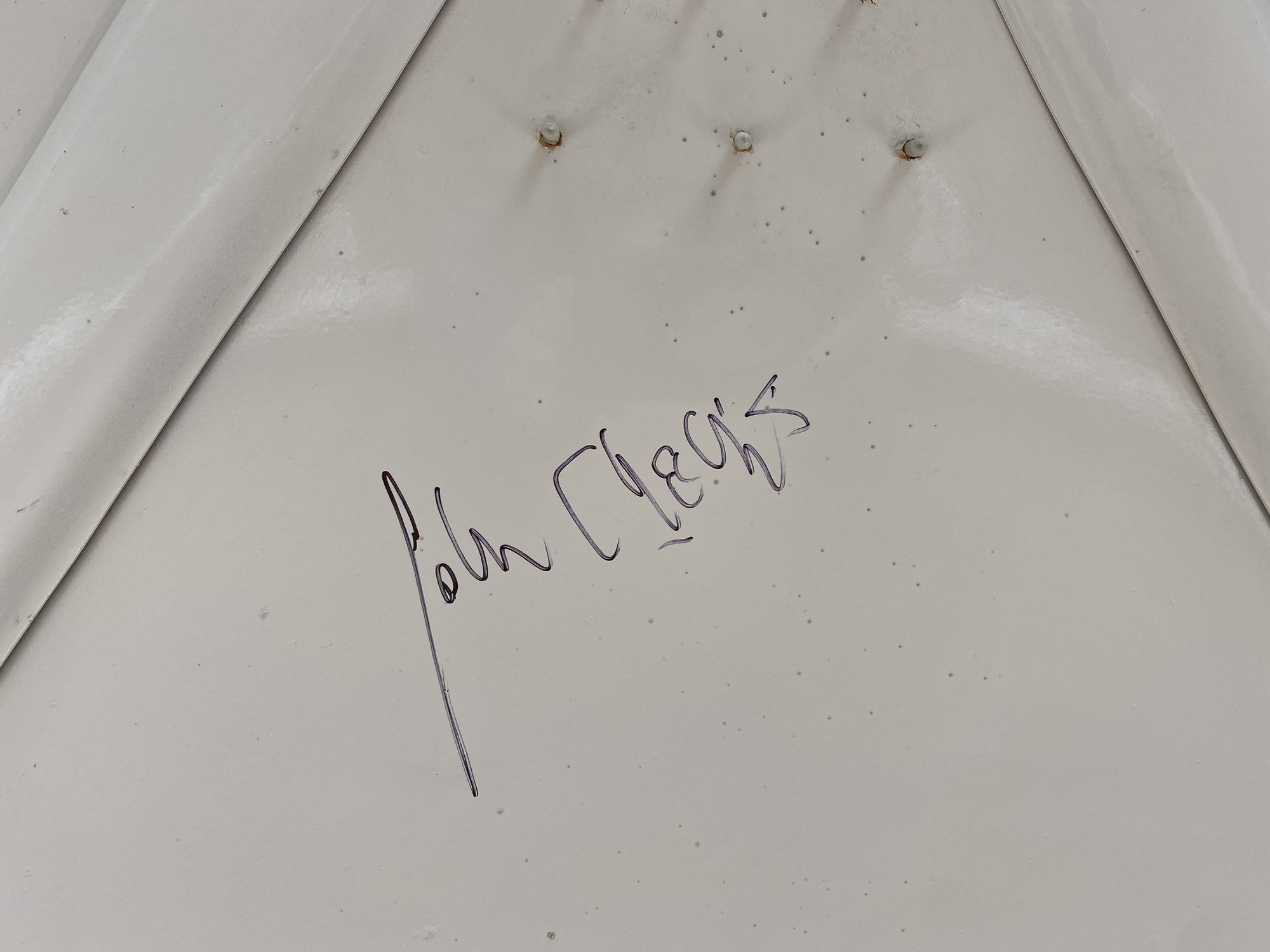 John Challis signature