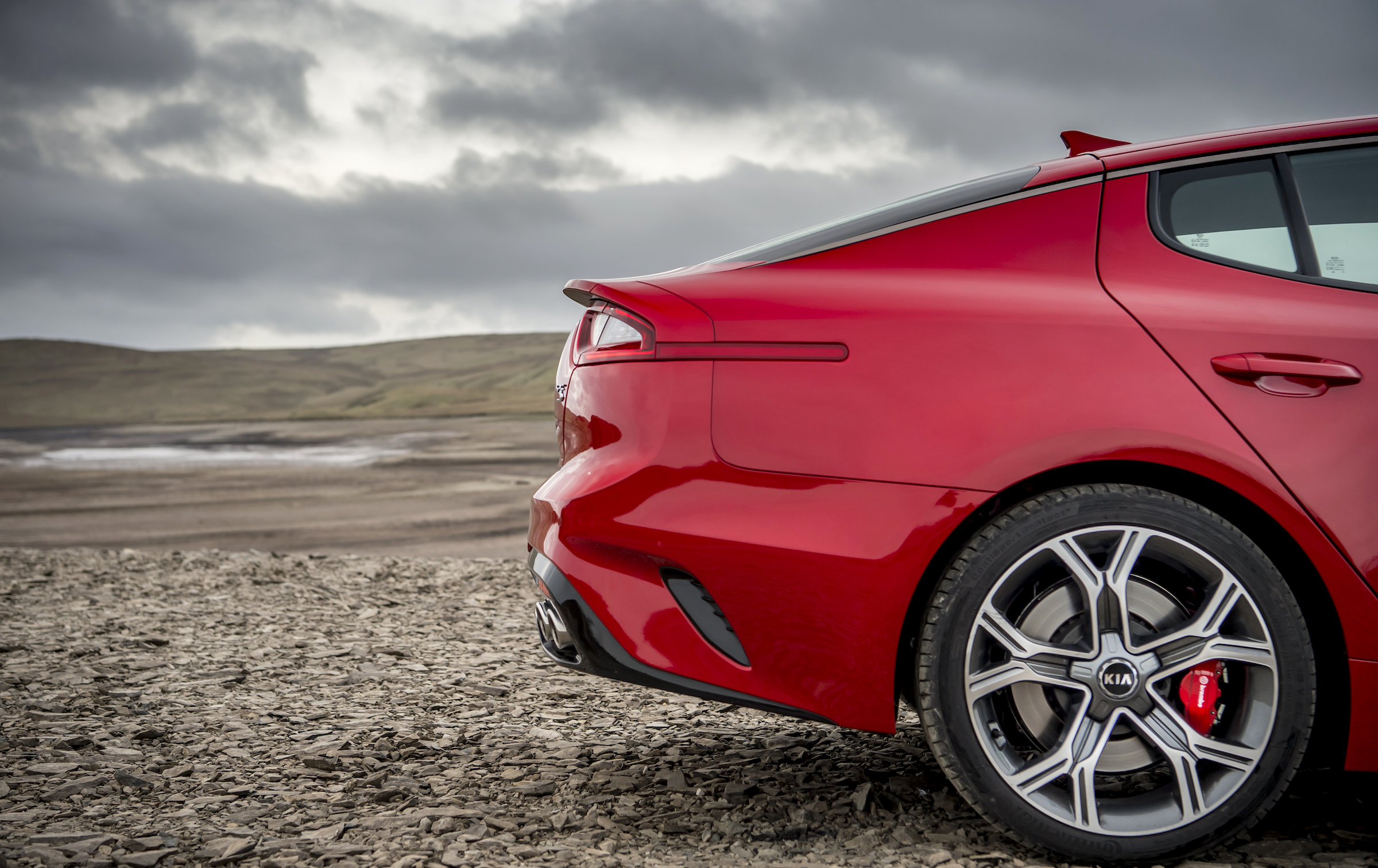 Kia Stinger lights