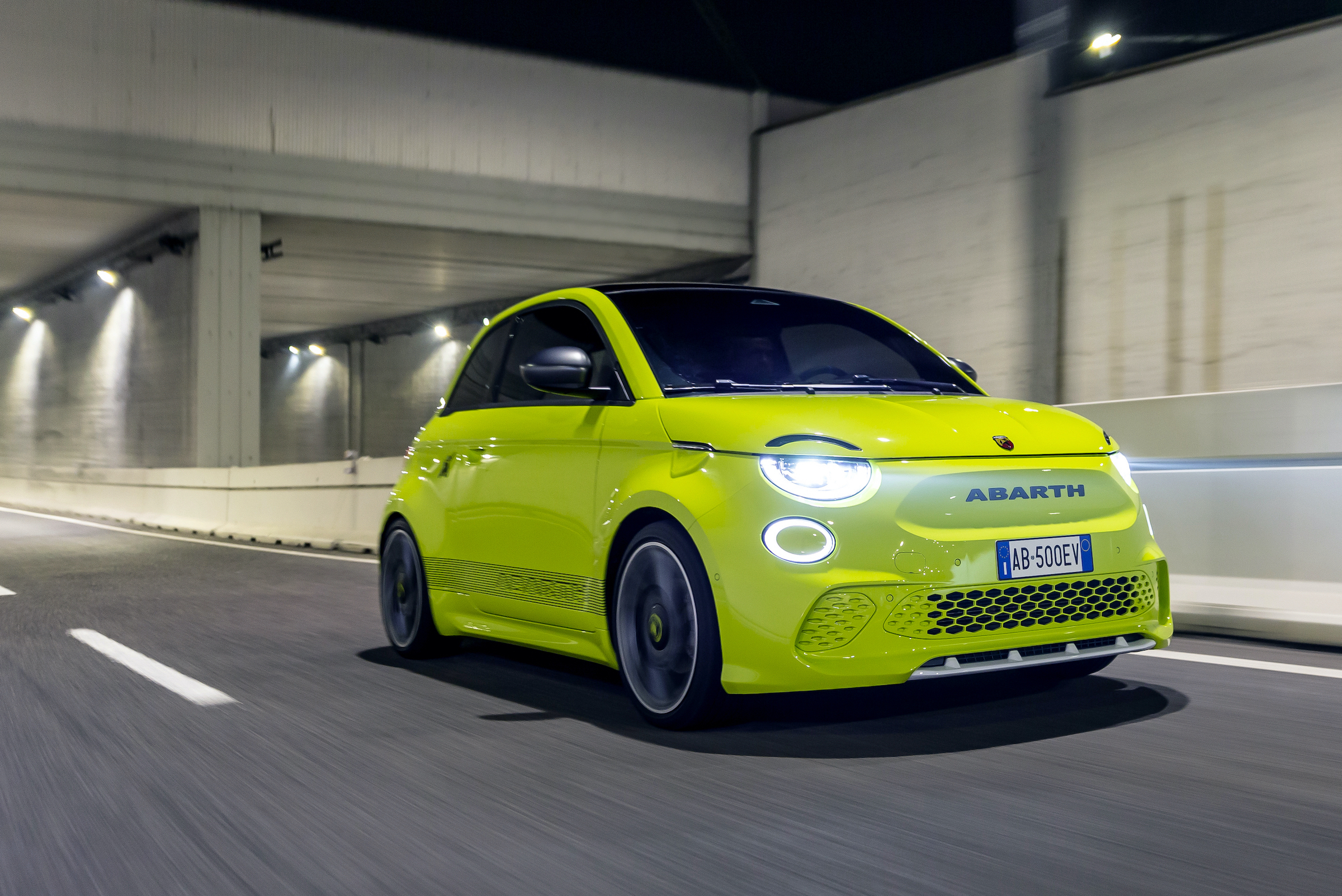 Not as quiet as you’d think: Electric Abarth 500e debuts