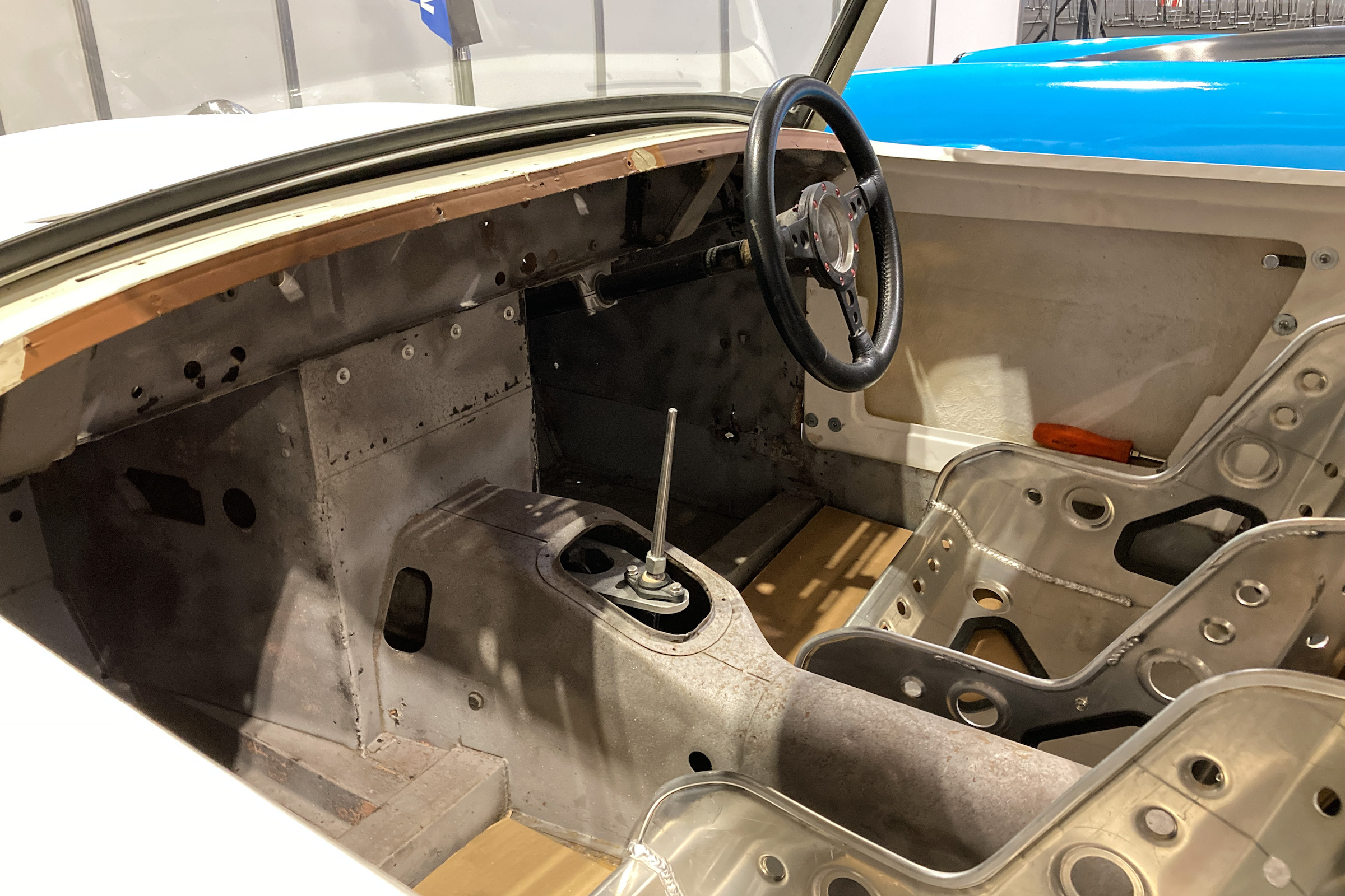 MG Midget interior