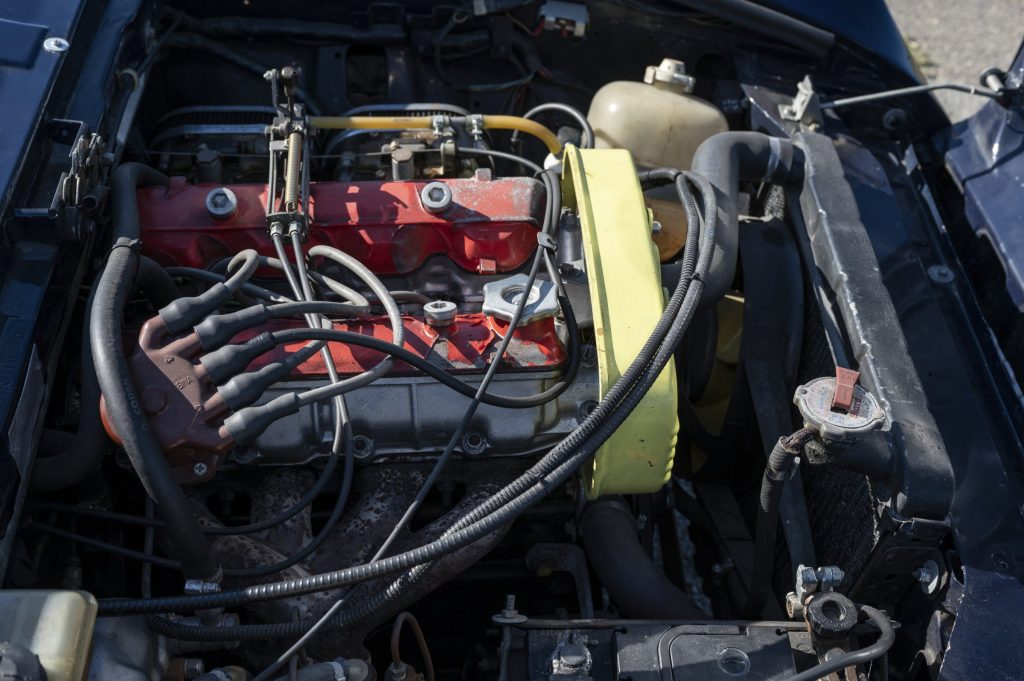 Fiat 124 Spider engine