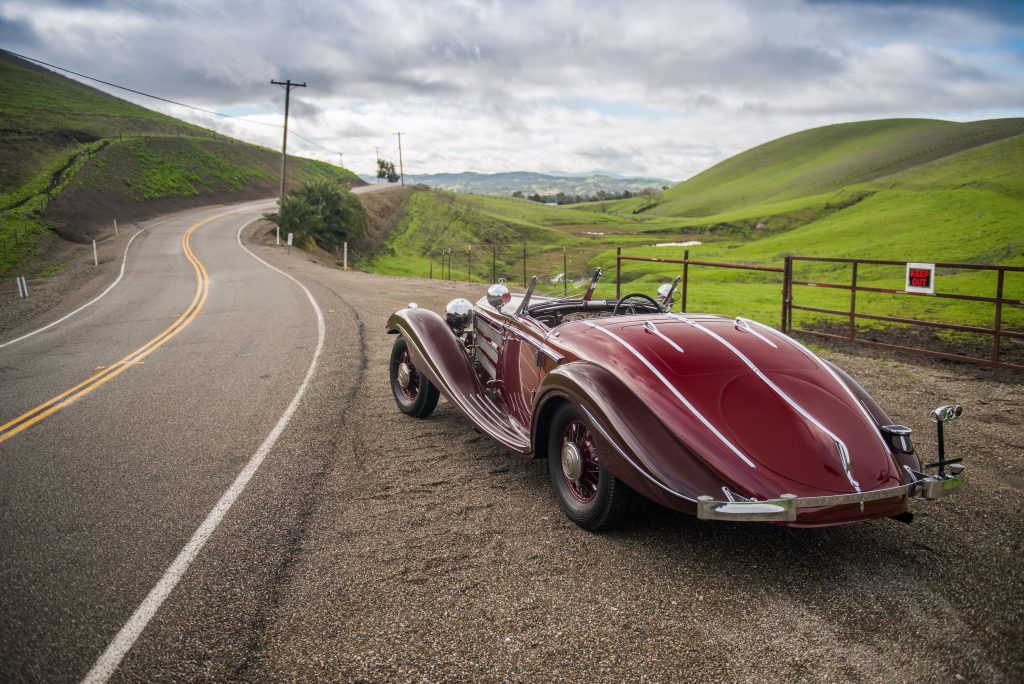 Top 10 most expensive cars sold in 2022_1937 Mercedes-Benz 540 K Special Roadster