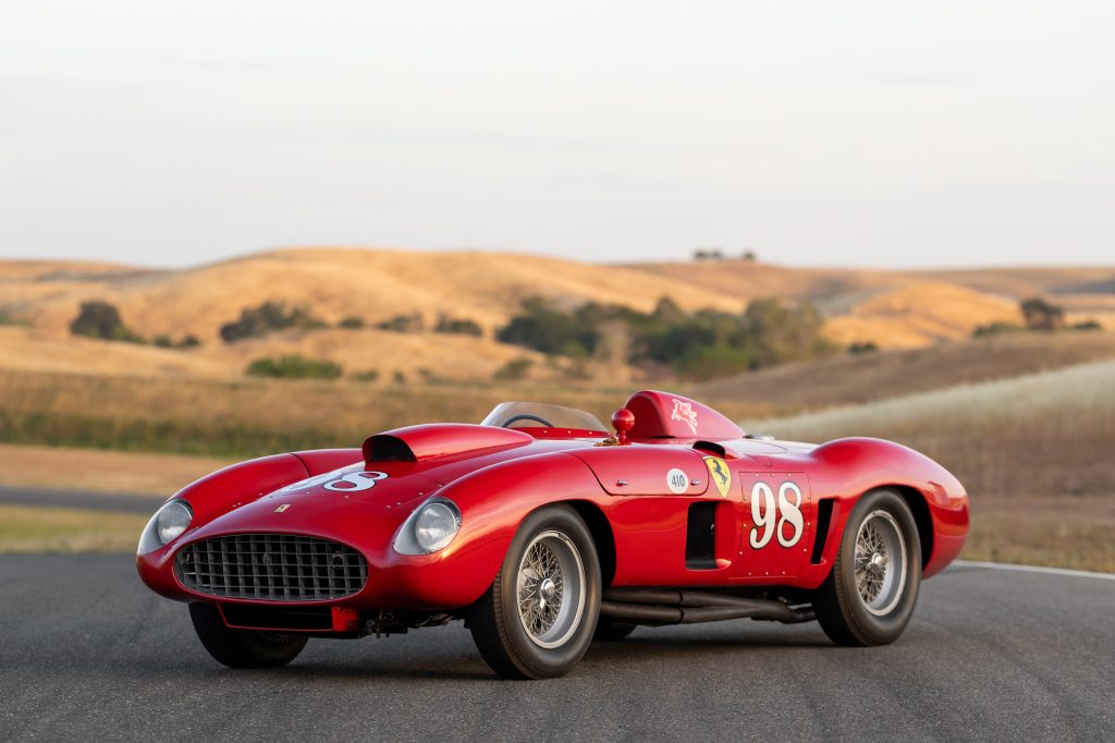 Most expensive cars sold 2022_1955 Ferrari 410 Sport Spider