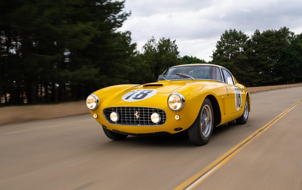 10 most expensive cars sold in 2022_1960 Ferrari 250 GT SWB