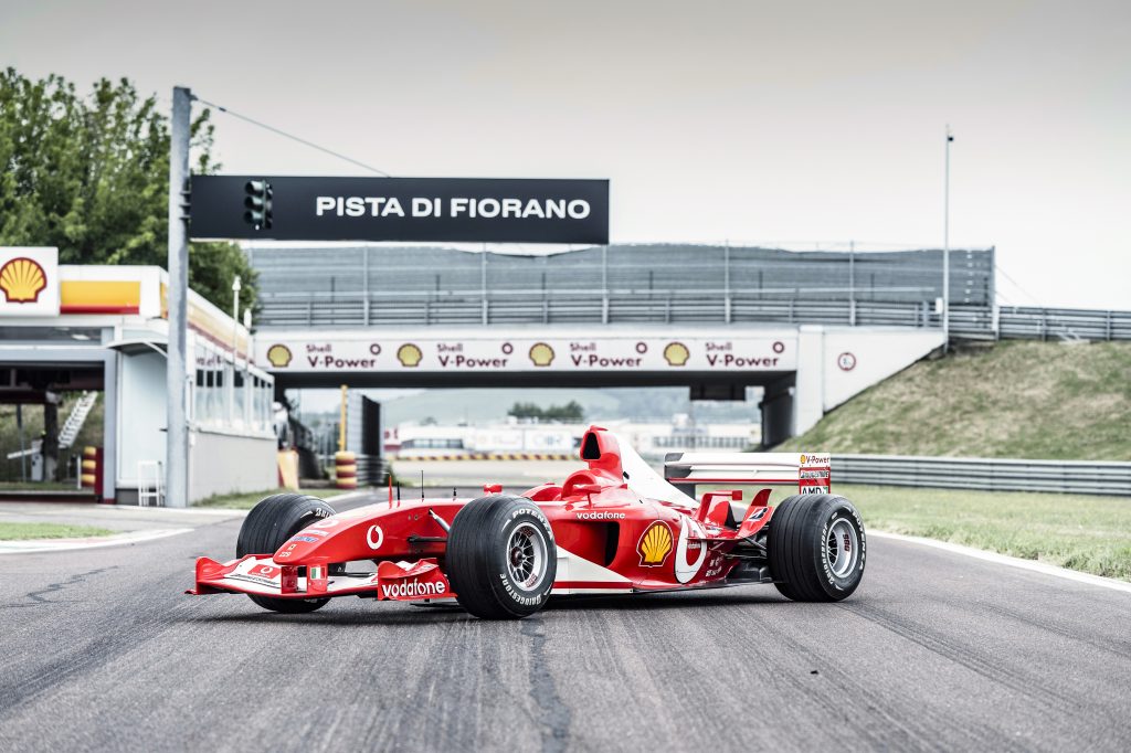 Most expensive cars 2022_2003 Ferrari F2003 GA driven by Michael Schumacher