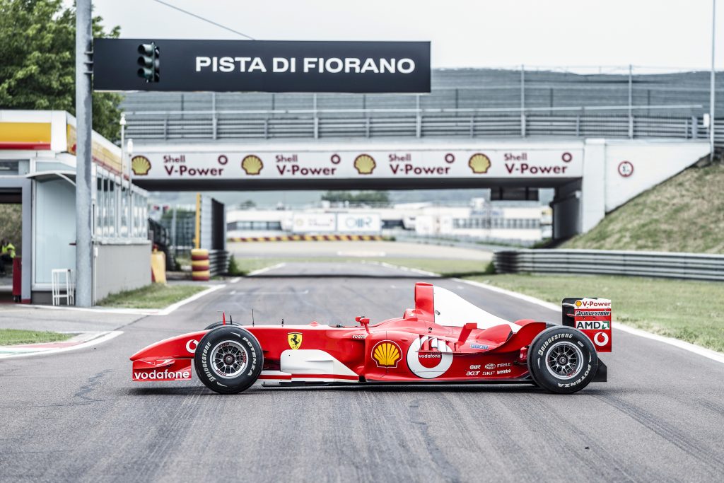 Most expensive cars 2022_2003 Ferrari F2003 GA driven by Michael Schumacher