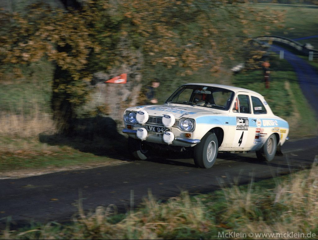 Roger Clark and Tony Mason win 1972 RAC Rally