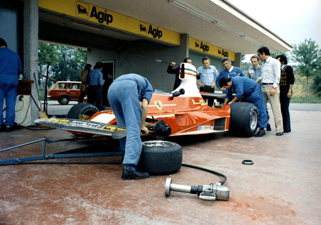 Scuderia Ferrari 312 T at Fiorano