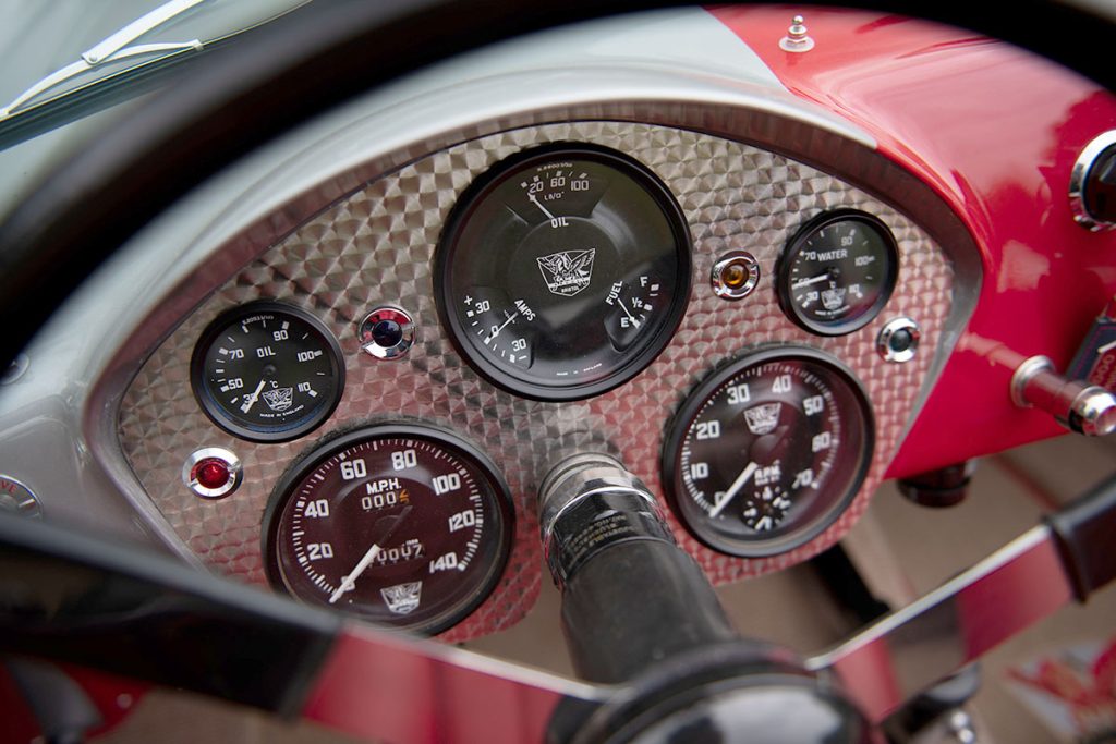 Arnolt Bristol dashboard and dials