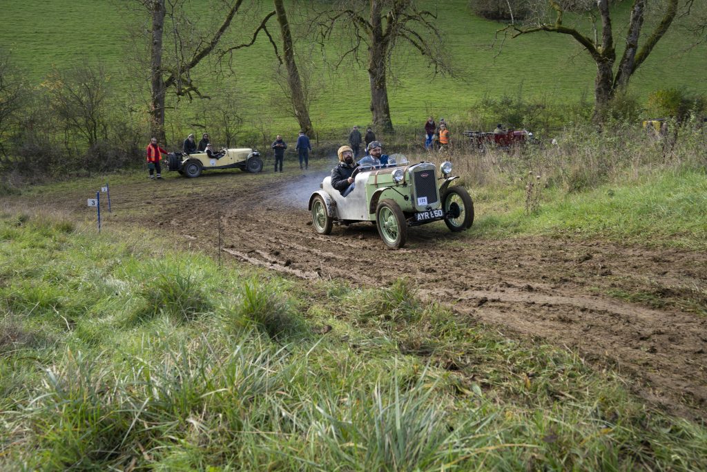 Ben Abbots and Matt Hurst, 2022 VSCC Cotswold Trial