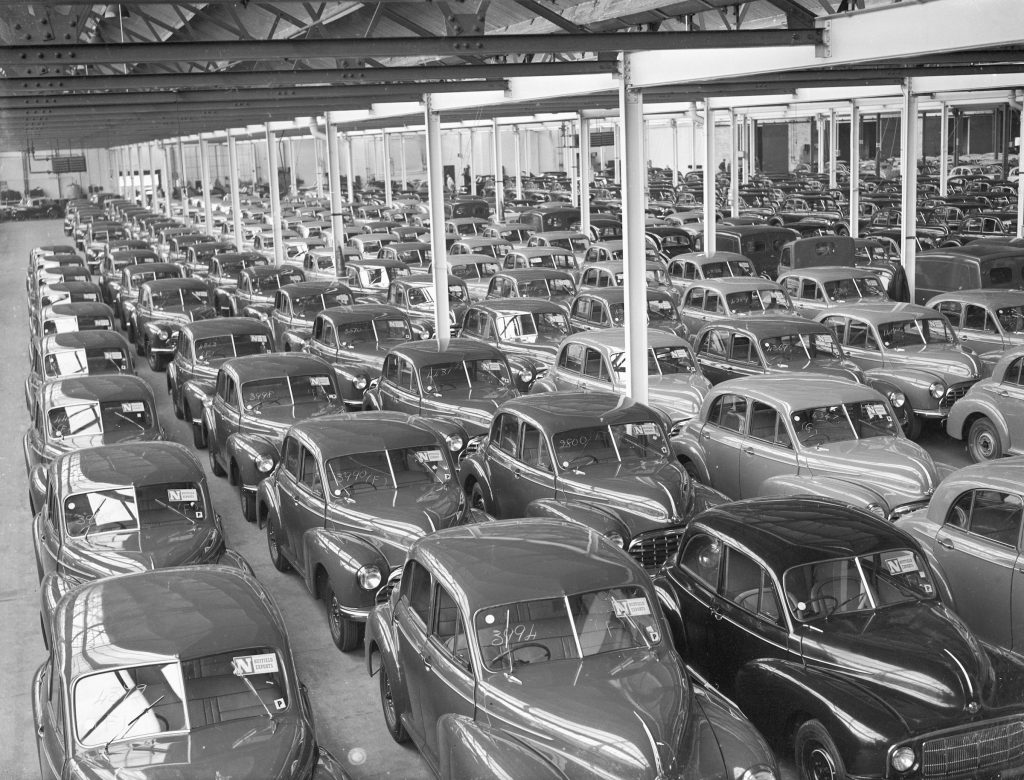 Morris Minor Cowley factory