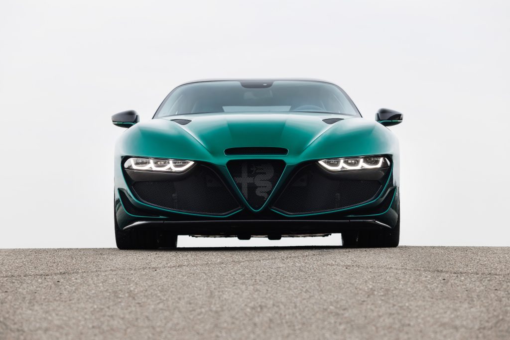 Giulia SWB Zagato nose