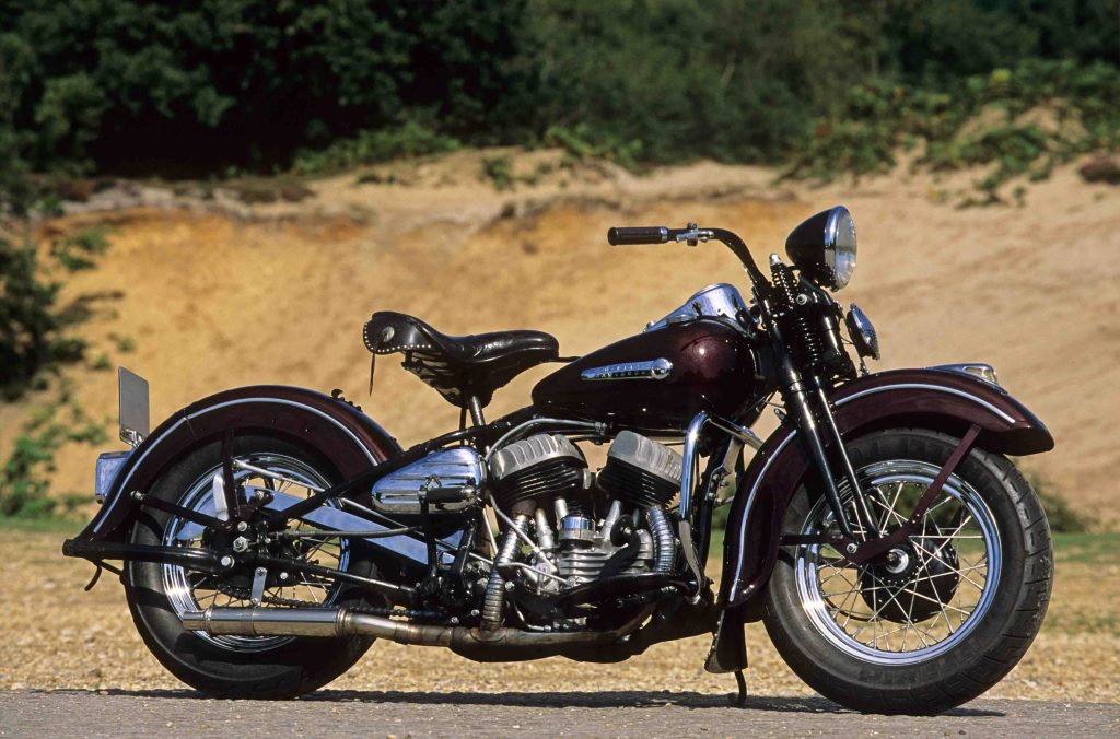 Harley-Davidson WL45 forks