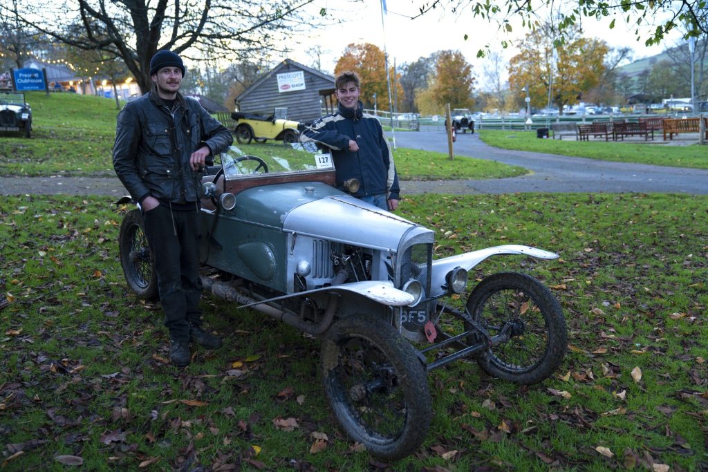 Jim Edwards and Archie Bullett, VSCC Cotswold Trial 2022