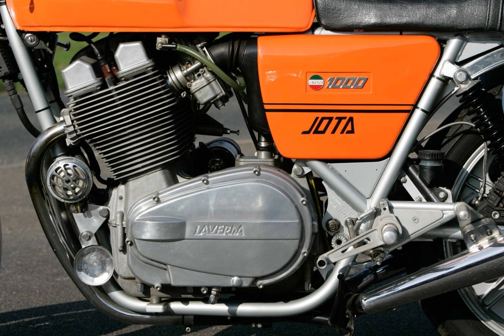 Laverda Jota triple engine