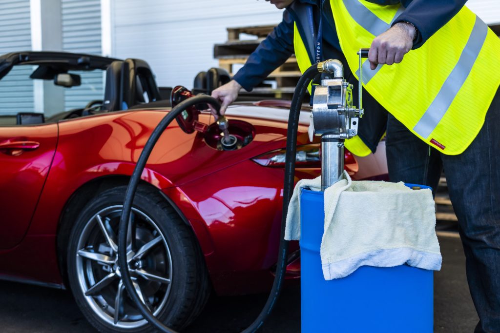 Mazda MX-5 e-fuels