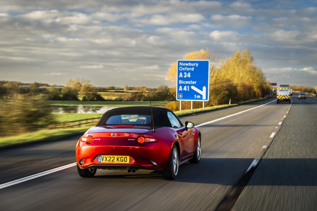 Mazda MX-5 e-fuels