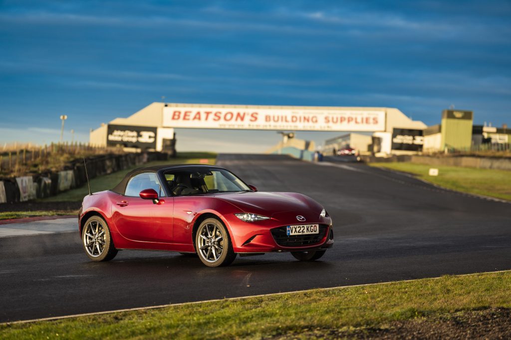 Mazda MX-5 e-fuels Knockhill