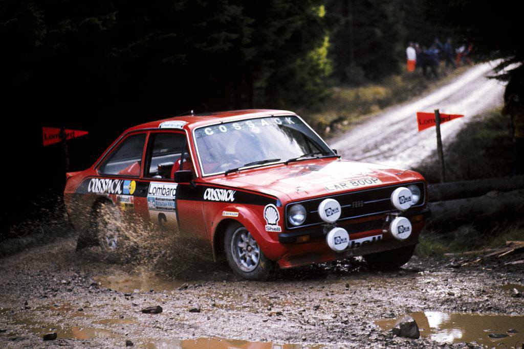 Roger Clark on the RAC Rally