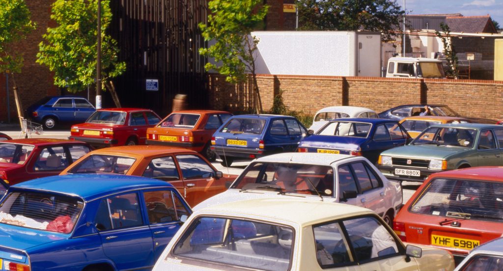 Sainsbury Archive car park