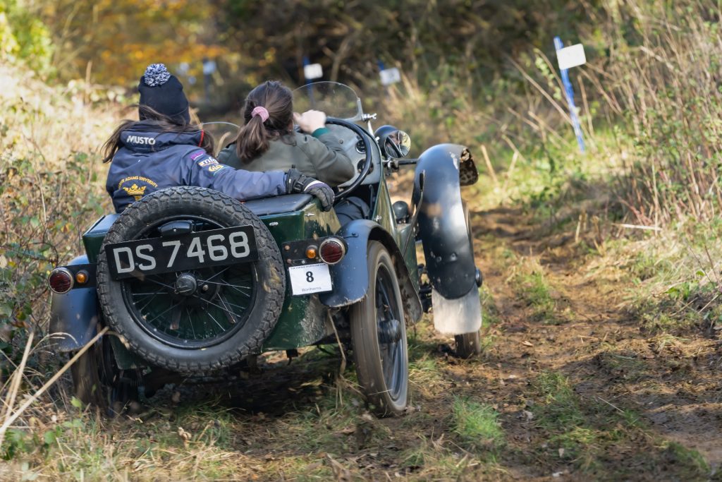 Competitors at 2022 VSCC Cotswold Trial