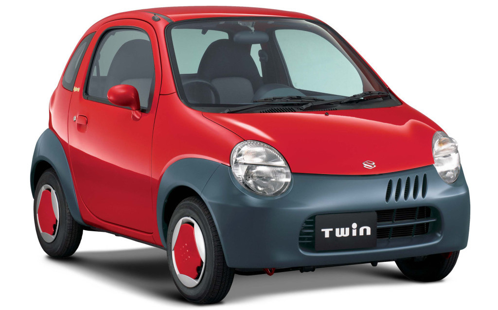 The Suzuki Twin was like a kid's drawing made real
