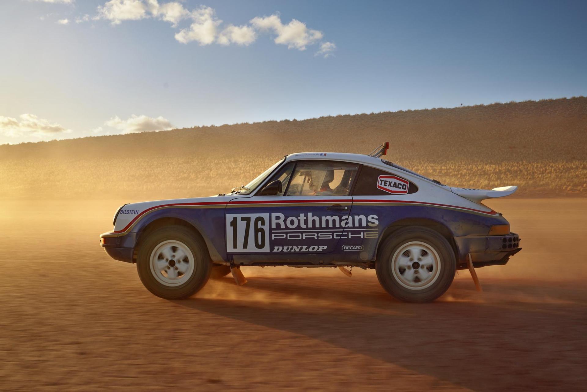 Porsche 953 911 Dakar rally car