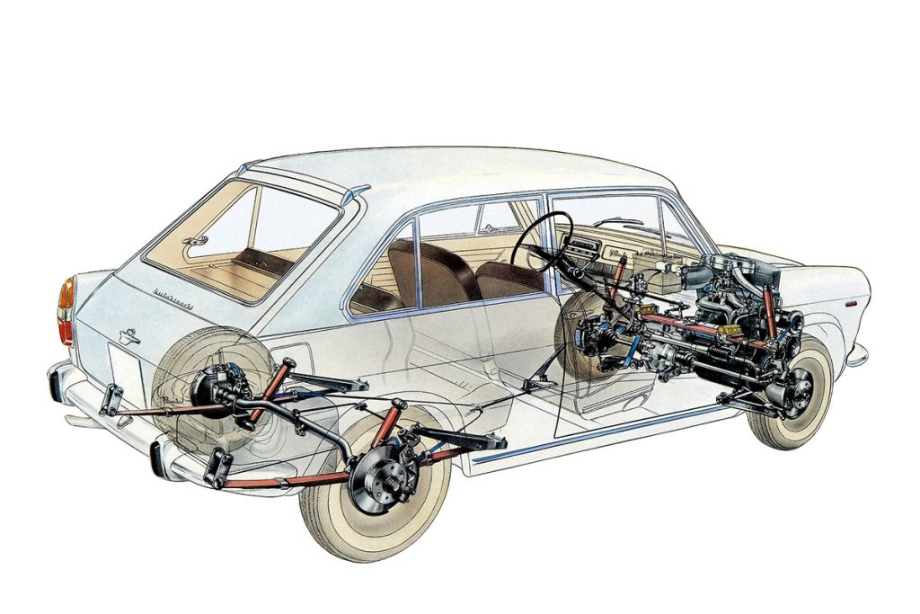 Autobianchi Primula cutaway