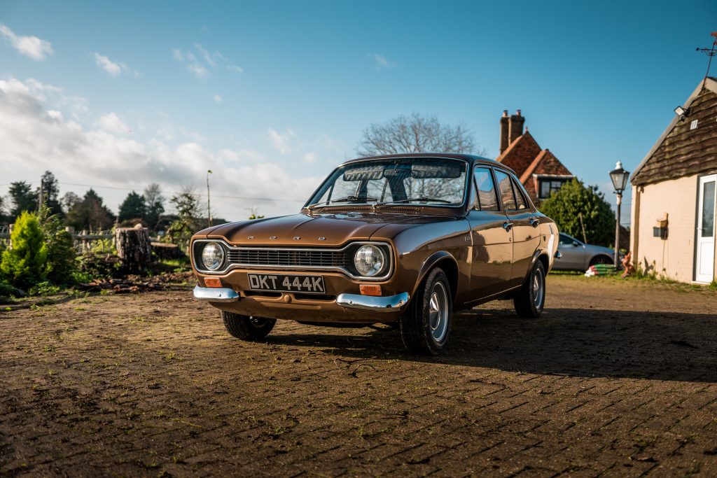 Four-door Ford Escort Mexico