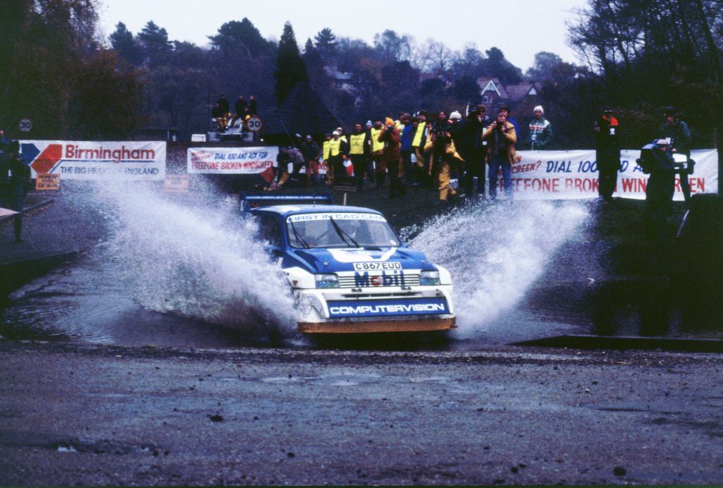 Tony Pond 1985 RAC Rally