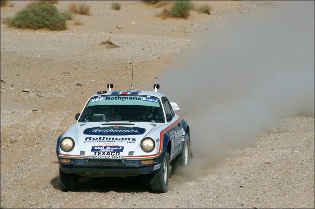 1984 Dakar rally Porsche 953