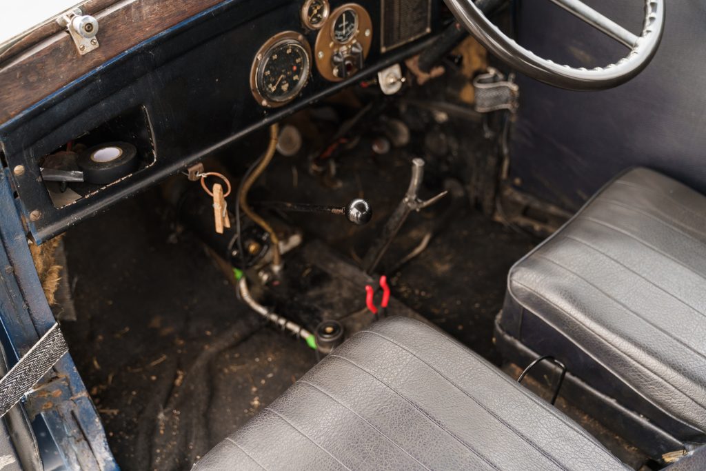 Austin Seven controls